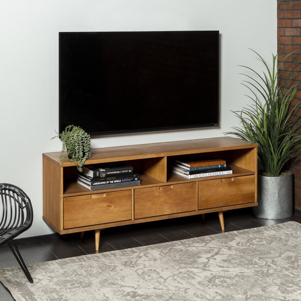 Mercury Row® Sadie Solid Wood TV Stand for TVs up to 65" & Reviews